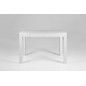 Bureau design nordique en bois lacqué ANFA, blanc