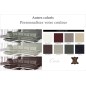 Canapé d'angle en cuir buffle italien de luxe 6/7 places BELLALIGNA, couleur personnalisée, angle gauche Canapé d'angle en cuir buffle italien de luxe 6/7 places BELLALIGNA, couleur personnalisée, angle gauche