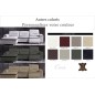 Canapé d'angle relax en cuir buffle italien de luxe FUNRELAX, couleurs personnalisées, angle gauche, 5 places