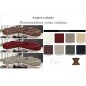 Canapé d'angle en cuir buffle italien de luxe 7 places LONDRES couleur personalisée, angle gauche, Personnalisé