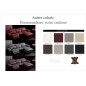 Canapé d'angle en cuir buffle italien de luxe 6/7 places LORENZO, couleur personnalisée, angle droit