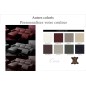 Canapé d'angle en cuir buffle italien de luxe 6/7 places LORENZO, couleur personnalisée, angle gauche