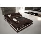 Solde de la commande : Canapé d'angle en cuir italien 8 places PERFECT, chocolat et blanc, angle droit, total de la commande 389 Solde de la commande : Canapé d'angle en cuir italien 8 places PERFECT, chocolat et blanc, angle droit, total de la commande 389