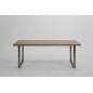 Table à manger design en chêne, ARVINE, Beige