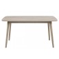 Table à manger design bois massif clair, NAXIS