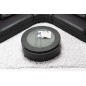 Table basse en cuir italien MARCY, noir