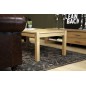 Table à manger design chêne COZINI, Bois clair