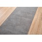 Table extensible ALBI 120x80 en chêne sonoma/noir, Bois