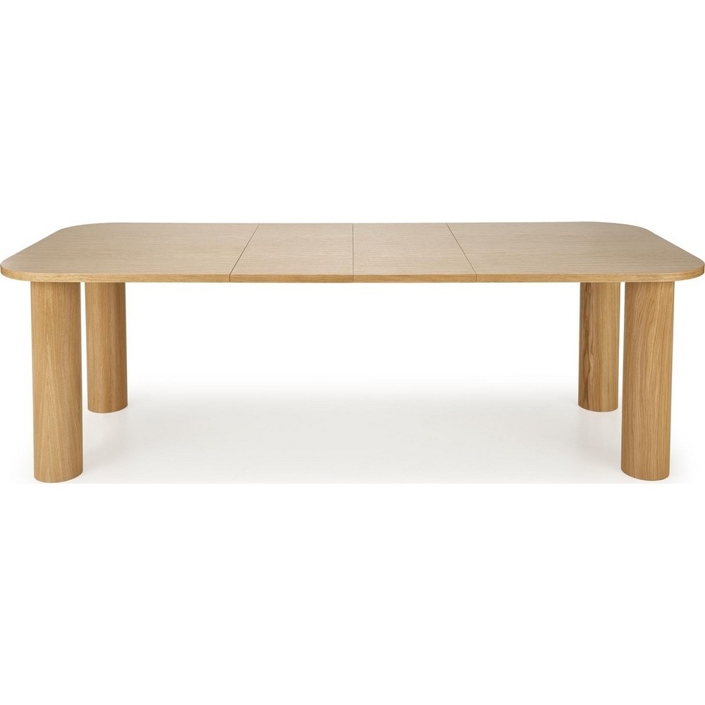 Table extensible (160 à 240) rectangulaire en chêne naturel, ELEFI, Bois