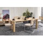 Table extensible (160 à 240) rectangulaire en chêne naturel, ELEFI, Bois