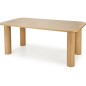 Table extensible (160 à 240) rectangulaire en chêne naturel, ELEFI, Bois