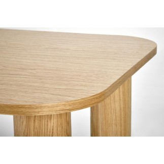 Table extensible (160 à 240) rectangulaire en chêne naturel, ELEFI