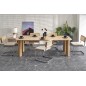 Table extensible (160 à 240) rectangulaire en chêne naturel, ELEFI, Bois