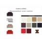 Fauteuil 1 place en cuir italien vachette DESIGNO couleur personnalisée