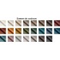 Canapé d'angle avec relax électrique tissu bouclette sensation velours, 5/6 places SINATRA, couleur terra, angle droit Canapé d'angle avec relax électrique tissu bouclette sensation velours, 5/6 places SINATRA, couleur terra, angle droit