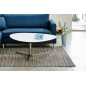 Table basse design, blanche PIZONI