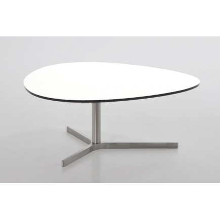 Table basse design, blanche PIZONI
