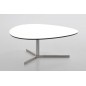 Table basse design, blanche PIZONI