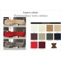 Canapé d'angle en cuir italien 6/7 places MISTER, couleur personnalisée, angle droit