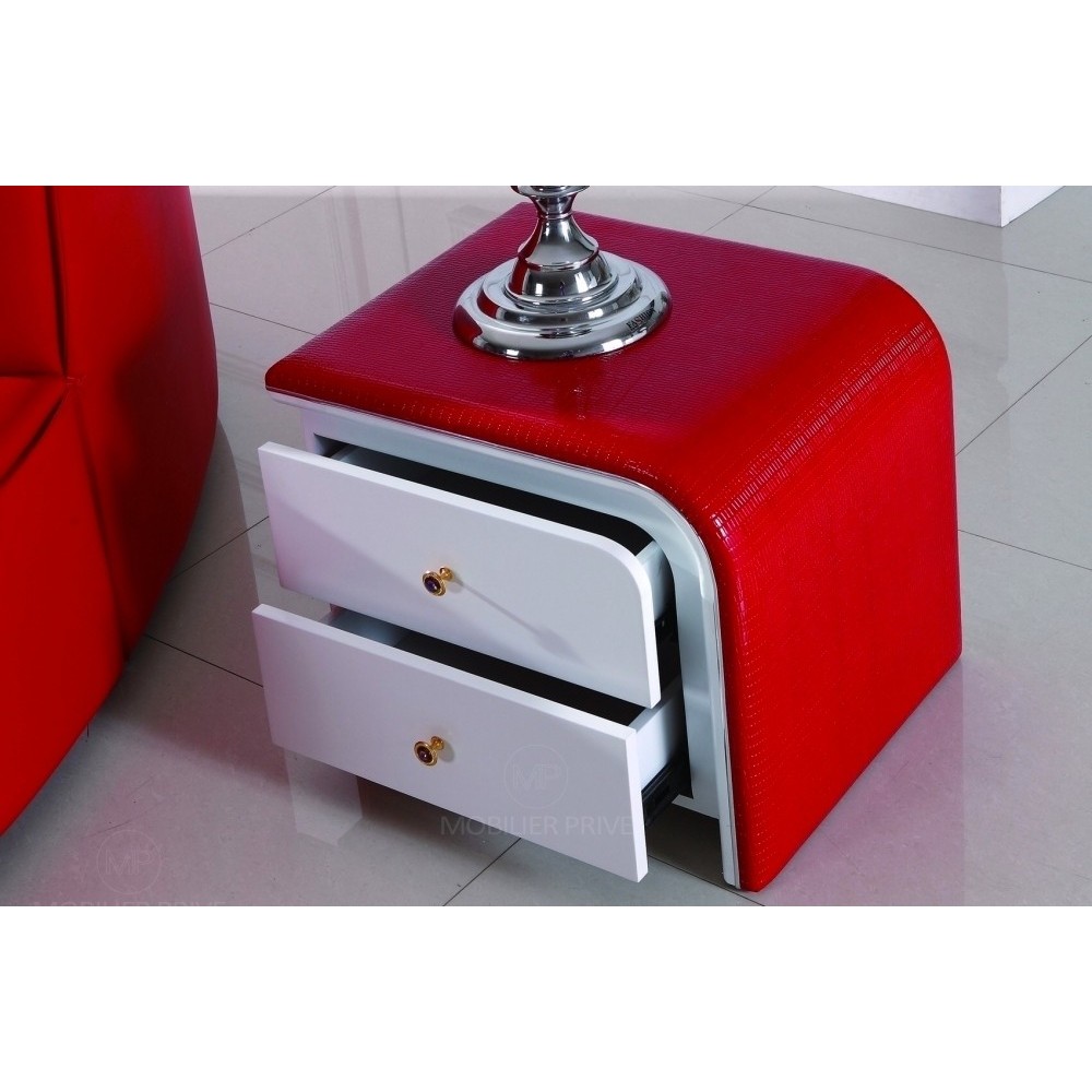 Chevet de qualité supérieure BERY, rouge