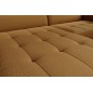 Canapé d'angle convertible - en tissu, avec rangement, moutarde, angle gauche, GOVIA, 3 places
