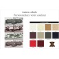 Canapé d'angle en cuir italien 7 places LUXEMBOURG, couleur personnalisée, angle droit