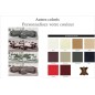 Canapé d'angle en cuir italien 7 places LUXEMBOURG, couleur personnalisée, angle gauche