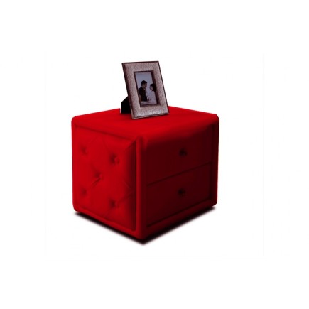 Chevet de qualité supérieure ILMA, rouge.