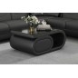 Table basse design LUXIA, noir uni