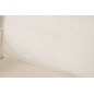 Canapé 3 places convertible en velours cottelé de luxe TEX, beige clair