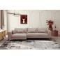 Canapé d'angle en tissu luxe 5 places, BERGAMO, beige, angle gauche (vu de face) Canapé d'angle en tissu luxe 5 places, BERGAMO, beige, angle gauche (vu de face)
