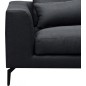 Canapé d'angle en tissu luxe 5 places, BERGAMO, gris foncé, angle droit (vu de face) Canapé d'angle en tissu luxe 5 places, BERGAMO, gris foncé, angle droit (vu de face)