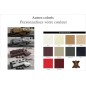 Canapé d'angle en cuir italien 5 places HANSEN, couleurs personnalisées, angle droit