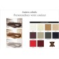 Canapé d'angle en cuir luxe italien 7 places ANGELO, couleurs personnalisées, angle gauche