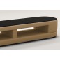 Meuble TV design STARO. Très joli modèle aux lignes tendances beige