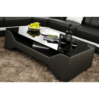 Table basse design LINA, noire