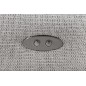 Canapé d'angle avec relax électrique en tissu Bellagio, gris, angle gauche Canapé d'angle avec relax électrique en tissu Bellagio, gris, angle gauche
