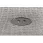Canapé d'angle avec relax électrique en tissu Bellagio, gris, angle droit Canapé d'angle avec relax électrique en tissu Bellagio, gris, angle droit