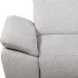 Canapé d'angle avec relax électrique en tissu Bellagio, gris, angle droit Canapé d'angle avec relax électrique en tissu Bellagio, gris, angle droit