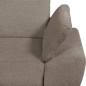 Canapé d'angle avec relax électrique en tissu Bellagio, taupe, angle gauche Canapé d'angle avec relax électrique en tissu Bellagio, taupe, angle gauche