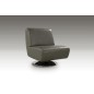 Fauteuil de bureau design XERA, gris foncé