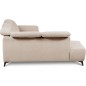 Canapé d'angle avec relax électrique en tissu Bellagio, beige, angle gauche Canapé d'angle avec relax électrique en tissu Bellagio, beige, angle gauche