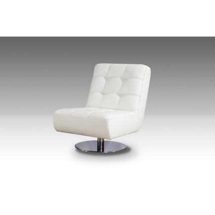 Fauteuil de bureau design LENI, blanc