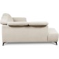Canapé d'angle avec relax électrique en tissu Bellagio, beige clair, angle gauche Canapé d'angle avec relax électrique en tissu Bellagio, beige clair, angle gauche