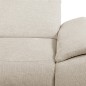 Canapé d'angle avec relax électrique en tissu Bellagio, beige clair, angle gauche Canapé d'angle avec relax électrique en tissu Bellagio, beige clair, angle gauche