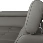 Canapé d'angle convertible en cuir italien luxe 5 places, Hombourg, coffre, gris foncé, angle gauche Canapé d'angle convertible en cuir italien luxe 5 places, Hombourg, coffre, gris foncé, angle gauche