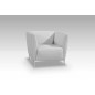 Fauteuil de bureau design BERTO, blanc