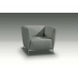 Fauteuil de bureau design BERTO, gris clair