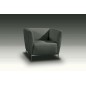 Fauteuil de bureau design BERTO, gris foncé
