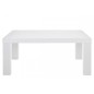 Table basse design, laqué brillant blanc, SPRINT